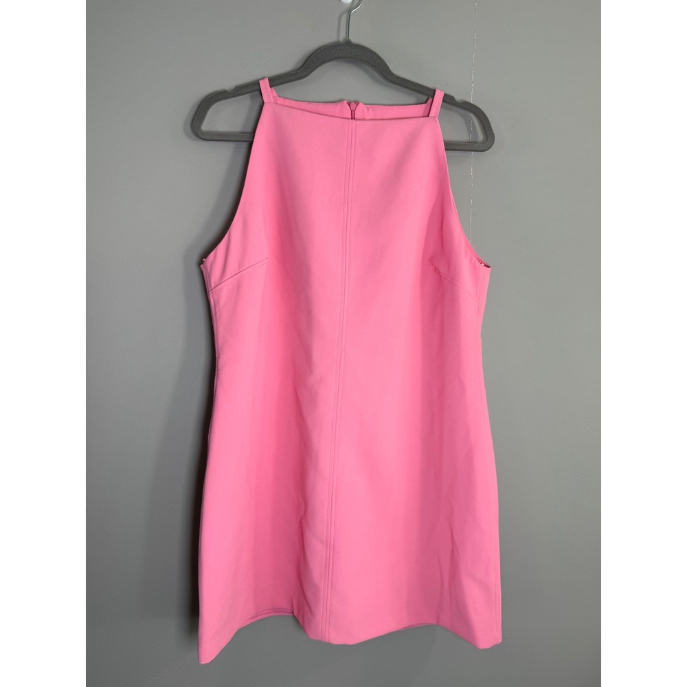 ZARA Pink Square Neck Sleeveless Mini Dress XL